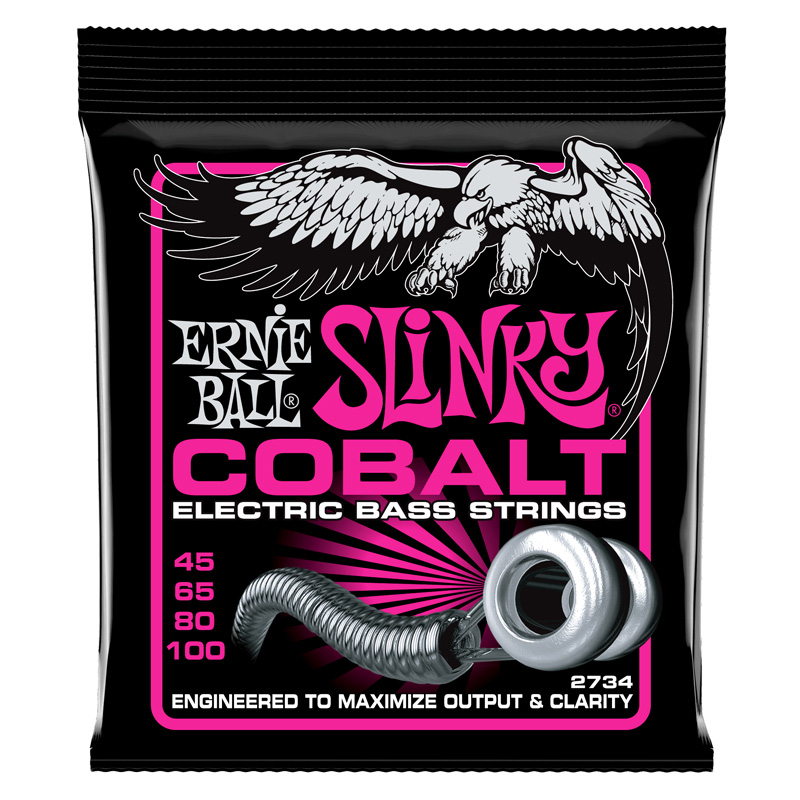 Ernie Ball 2734 Cobalt Super Slinky Takım Tel(45-100) - 1