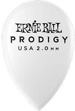 Ernie Ball 9336-2.0mm Small White Teardrop Prodigy Gitar Penası 6'lı Paket - 2