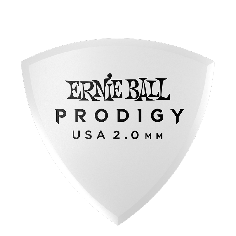 Ernıe Ball 93412.0mm Whıte Shıeld Prodıgy Tek Gitar Pena - 1