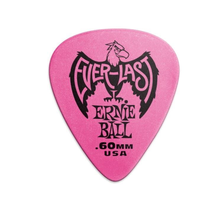 Ernie Ball Evarlast Pembe 60 mm Tekli Pena - 1