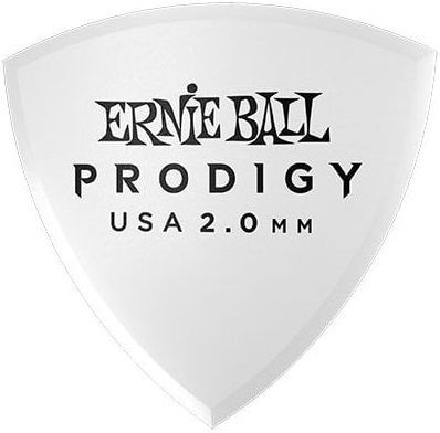 Ernie Ball P09337 / 2.0MM White Reuleax Prodigy Gitar Penası 6'lı Paket - 1