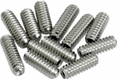 Fender Saddle Height Adjust Screws American Vintage Guitars (8 uzun 4 kısa) Nickel (12) - 1