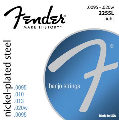 Fender 2255L 5 Telli Banjo İçin Tel Takımı - 1