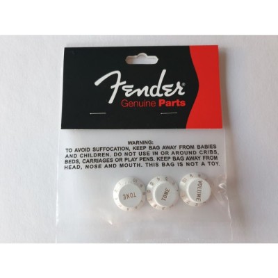 Fender USA-Mexico Stratocaster White Knobs 2 Tone 1 Wolüme - 3