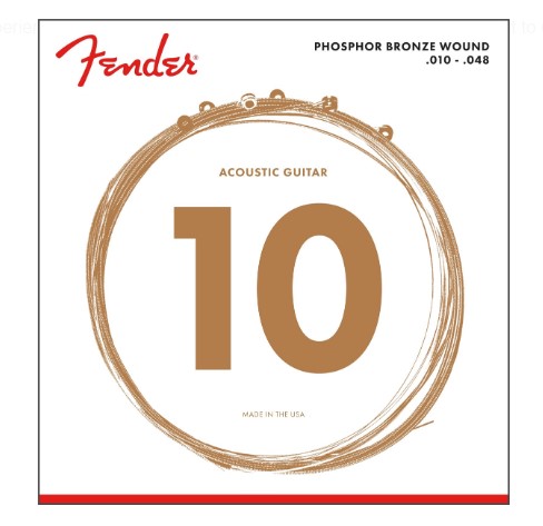 Fender 60XL Phosphor Bronze Akustik Gitar Tel Takımı (.010-.048) - 1