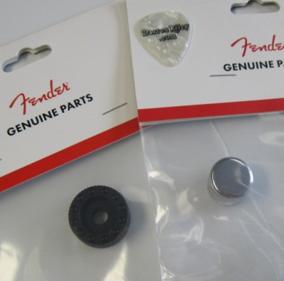 Fender 62 Jazz Bass Concentric Knobs 2'li Set - 3