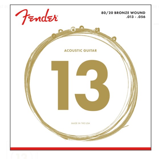 Fender 70M Bronze Akustik Gitar Tel Takımı (.013-.056) - 1