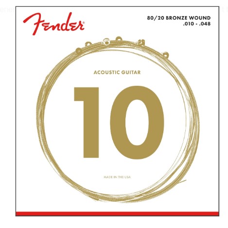 Fender 70XL Bronze Akustik Gitar Tel Takımı (.010-.048) - 1