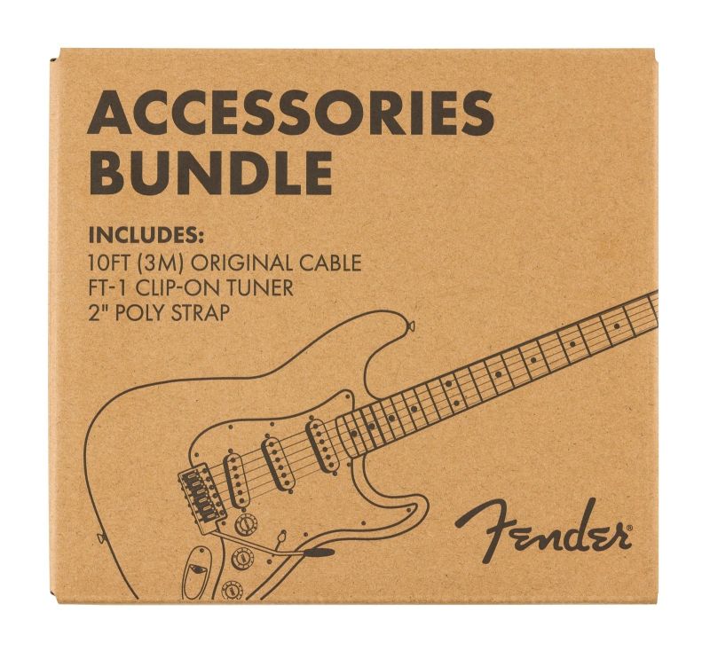 Fender Accessory Set ( Askı-Akort Aleti-Gitar Kablosu) - 1