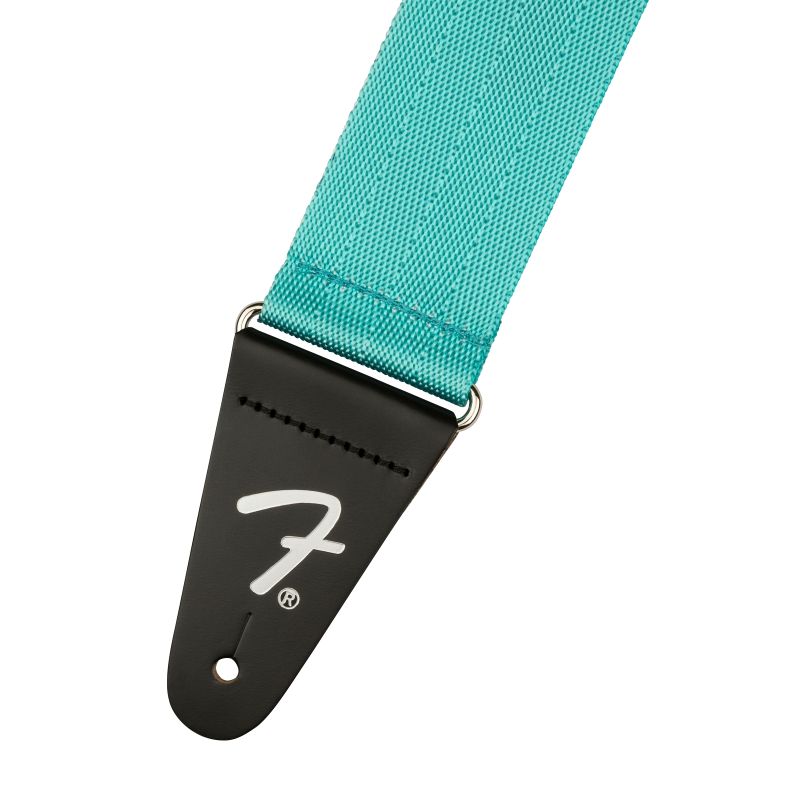 Fender American Professıonal Seat Belt Miami Blue Gitar Askısı - 2