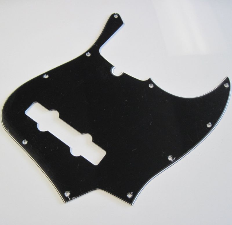 Fender American Standard 5-String Jazz V Bass Black 10 Hole Pickguard - 2