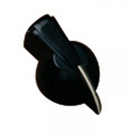 Fender Amp Knobs Chicken Head Style BLK (Tek) - Fender