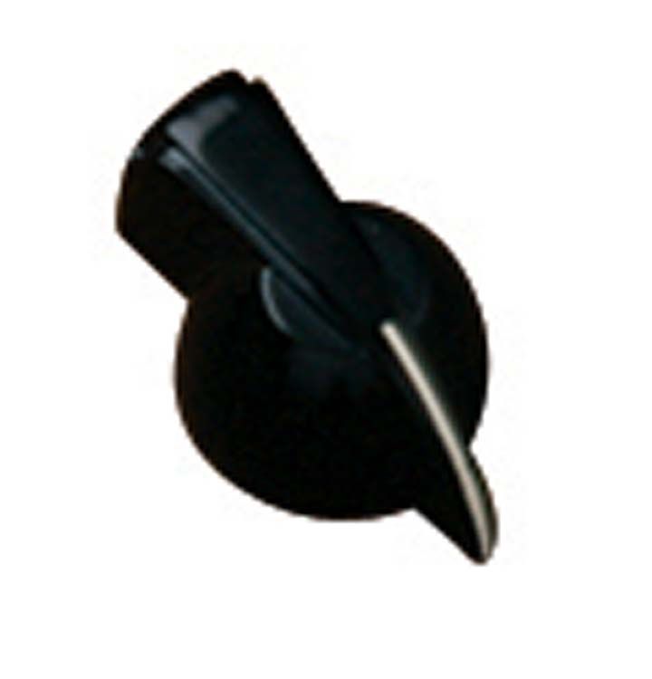 Fender Amp Knobs Chicken Head Style BLK (Tek) - 1