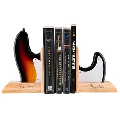 Fender - Fender Bass Sunburst Gövde Kitap-CD Desteği (Body Bookends)