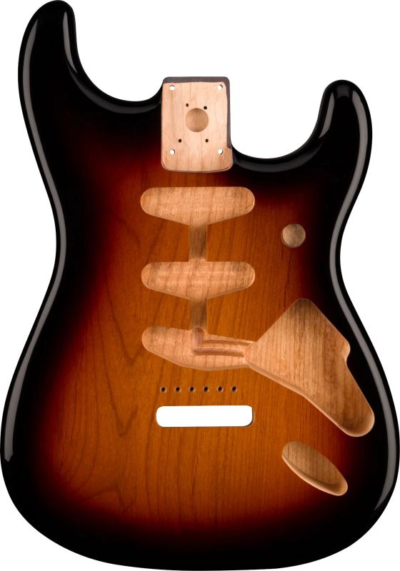 Fender Classıc Serıes 60's Stratocaster®Mexico Alder Body 3-Color Sunburst - 1