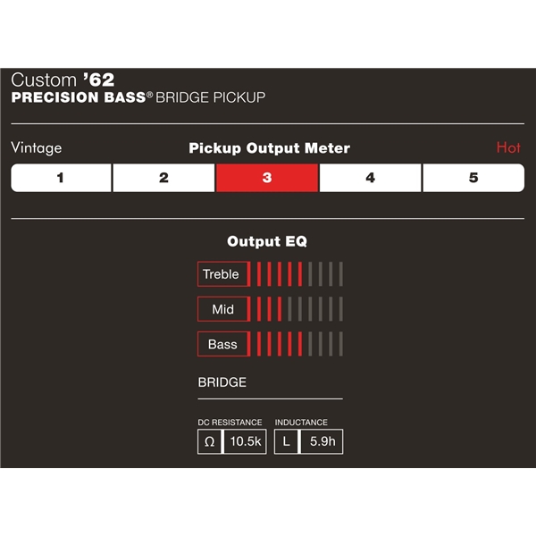 Fender Custom Shop '62 Precision Bas Manyetik - 3