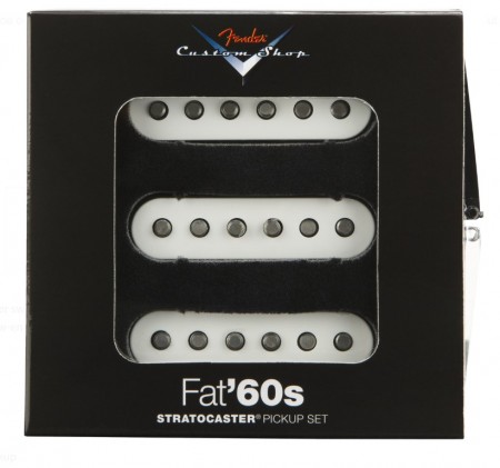 Fender Custom Shop Fat '60s Stratocaster Pickups Set of 3 Manyetik Seti - Fender