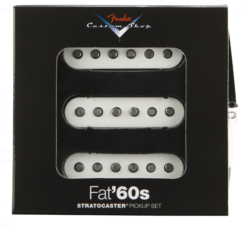 Fender Custom Shop Fat '60s Stratocaster Pickups Set of 3 Manyetik Seti - 1