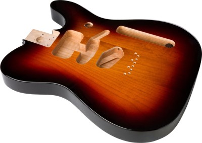 Fender Deluxe Serisi Telecaster® SSH 3-Color Sunburst Gövde - Thumbnail