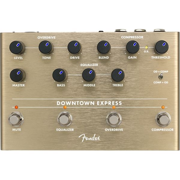 Fender Downtown Express Bass Multi Effect Pedal Bas Prosesörü - 1