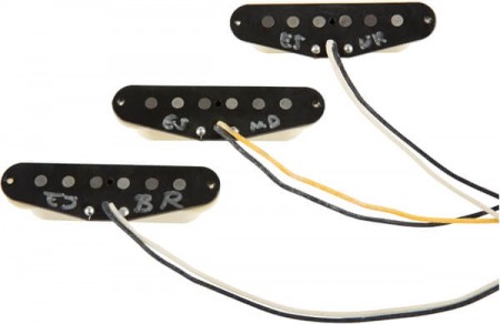 Fender Eric Johnson Stratocaster Pickups Set of 3 Elektro Gitar Manyetik Seti - 3