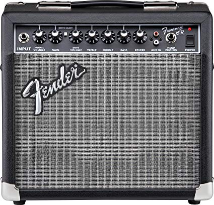 Fender Frontman 15G Black Elektro Gitar Amfisi - 1