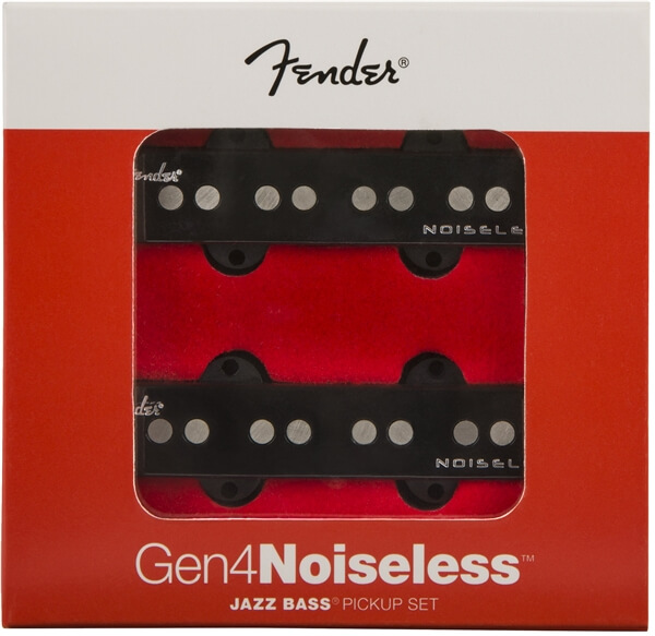 Fender Gen4 Noiseless Jazz Bass Manyetik Seti - 1