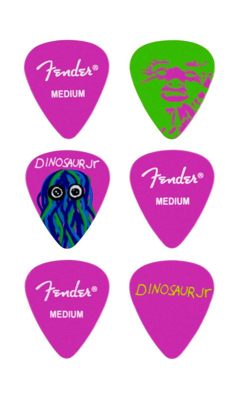 Fender J Mascis Dinosaur Jr. Traditional 351 Shape Medium Pena Seti - 3