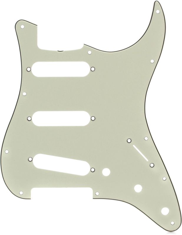 Fender Mint Green 11-Hole '60s Vıntage-Style Stratocaster® S/S/S Pıckguards - 1