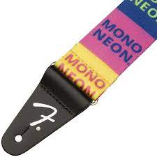 Fender MonoNeon Logo Strap, Multi-Color, 2