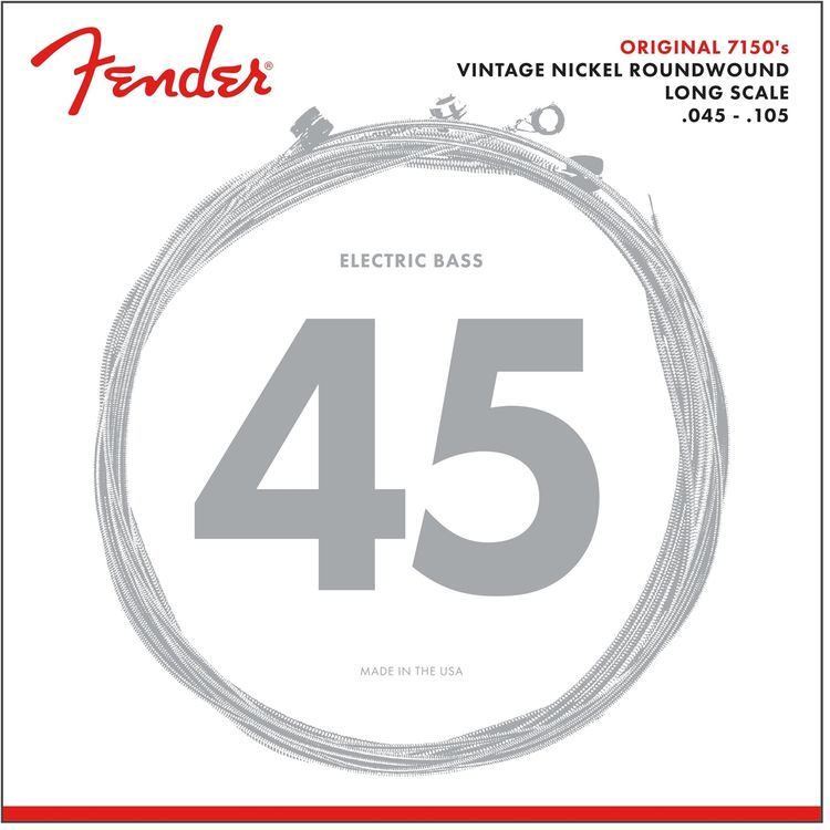 Fender Original 7150 Pure Nickel 7150M 45-105 - 1