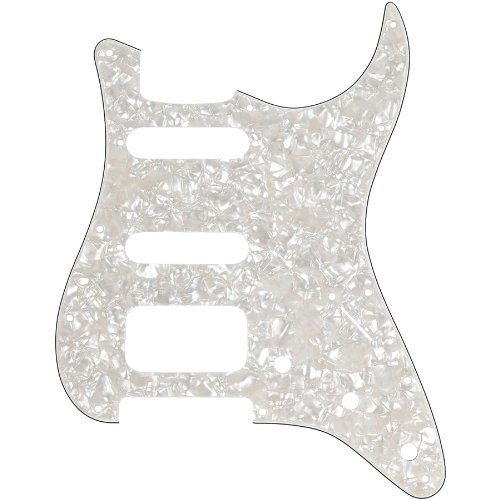 Fender Pickguard Strat 11 Hole H/S/S 4-Ply WHTP Elektro Gitar Pickguard - 1