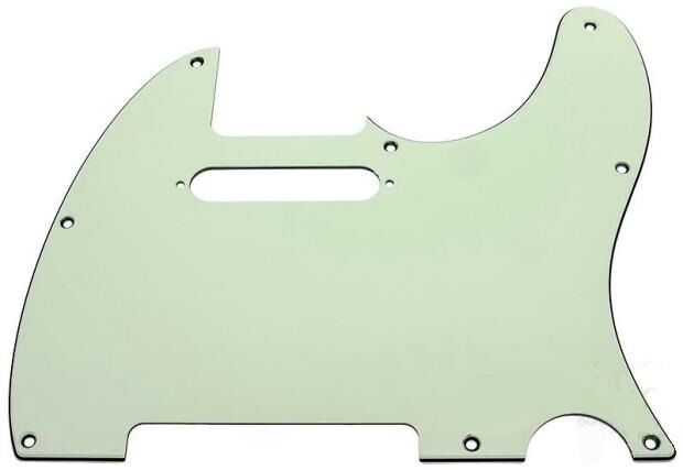 Fender American 8 Hole Mint Green Tele Pickguard - 1