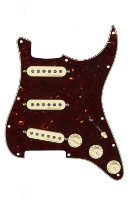 Fender Pre-Wıred Strat® Pıckguard, Vıntage Noıseless Sss Tortoise Shell - Fender