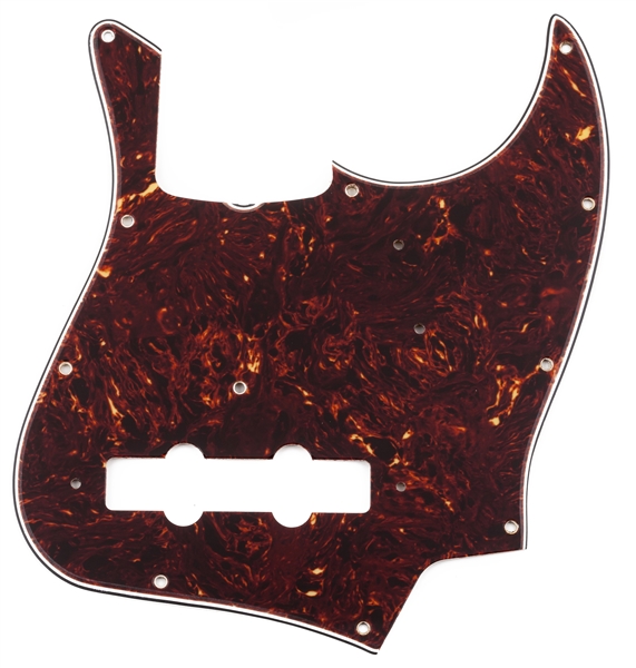 Fender Pure Vintage '64 Jazz Bass Brown Shell Pickguard - 1