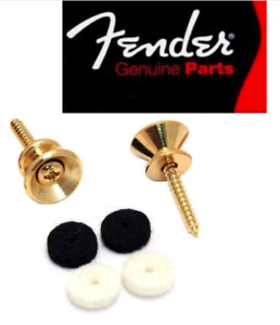 Fender Pure Vintage Gold Strap Buttons-Askı Pimi - Fender