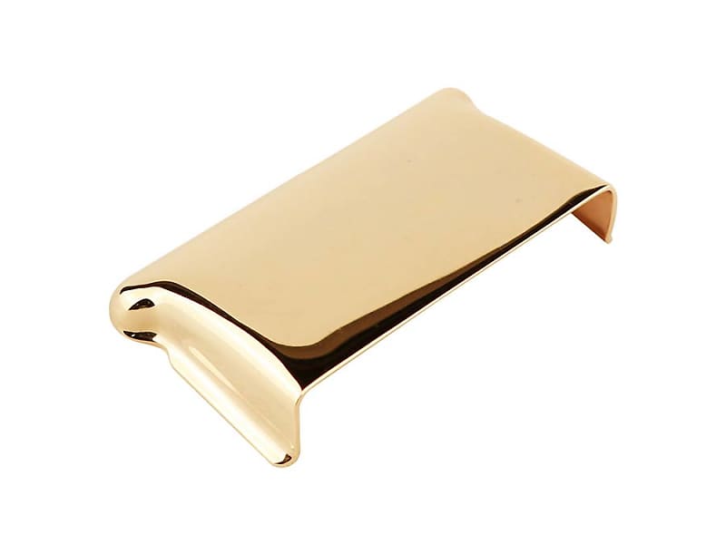 Fender Pure Vintage Stratocaster Ashtray Bridge Cover, Gold - 1