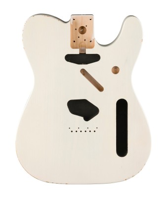 Fender Relic 50's Telecaster® Road Worn® SS Alder/White Blonde Gitar Gövdesi - Thumbnail