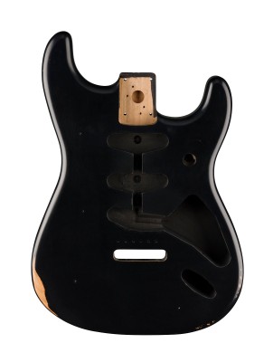 Fender Relic Stratocaster® Road Worn® 50's SSS Alder/Black Gitar Gövdesi - Thumbnail