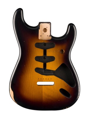 Fender - Fender Road Worn® 50's Stratocaster® SSS 2-Tone Sunburst Gövde