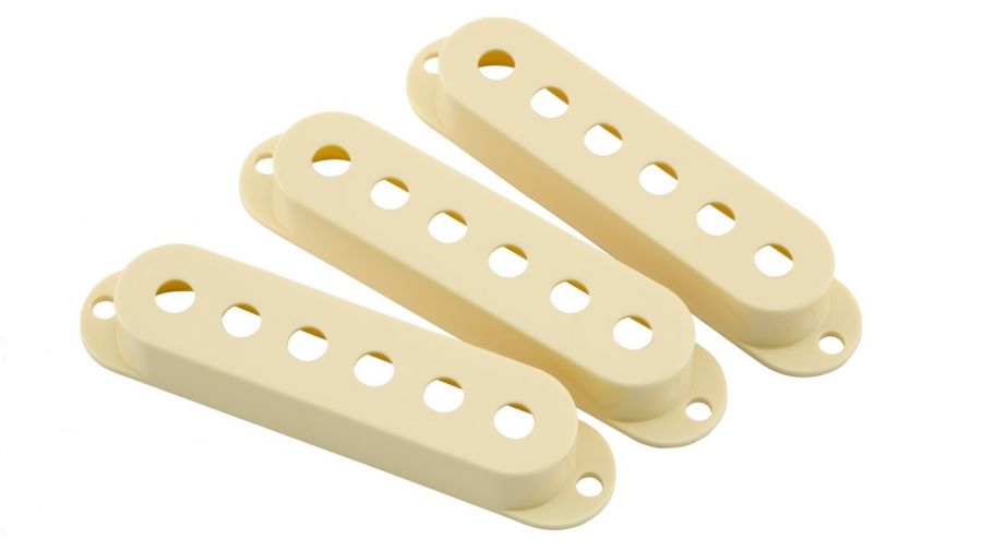 Fender Road Worn Stratocaster Aged White Pickup Covers (3'lü Set) - 1