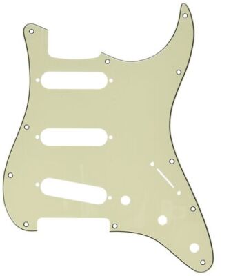 Fender - Fender American Standard 11 Hole SSS Stratocaster Mint Green Pickguard