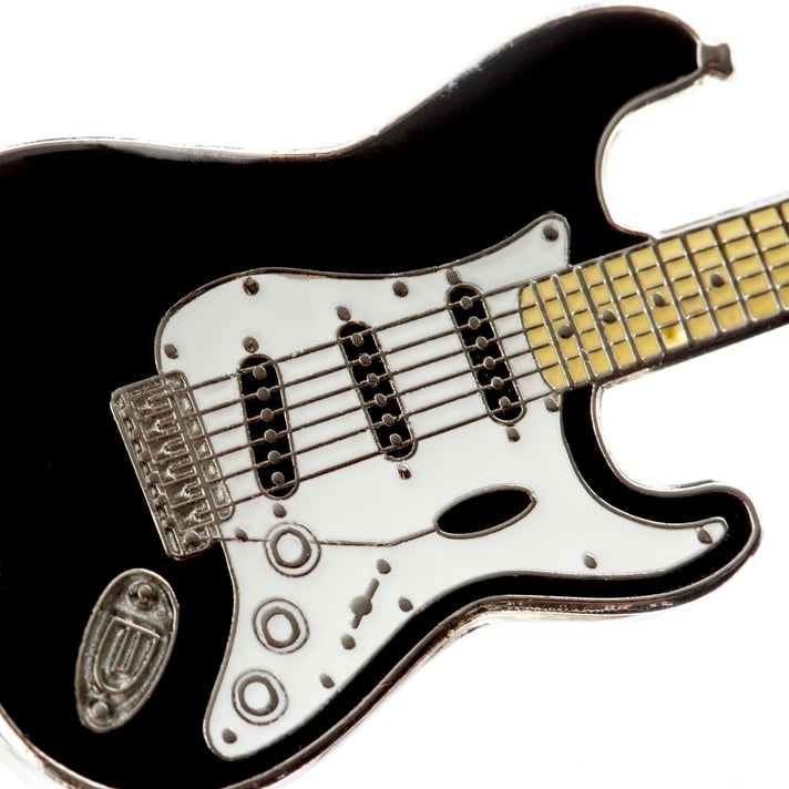 Fender Stratocaster Metal Anahtarlık - 3