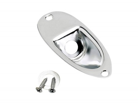 Fender Stratocaster Recessed jack Plate - Fender