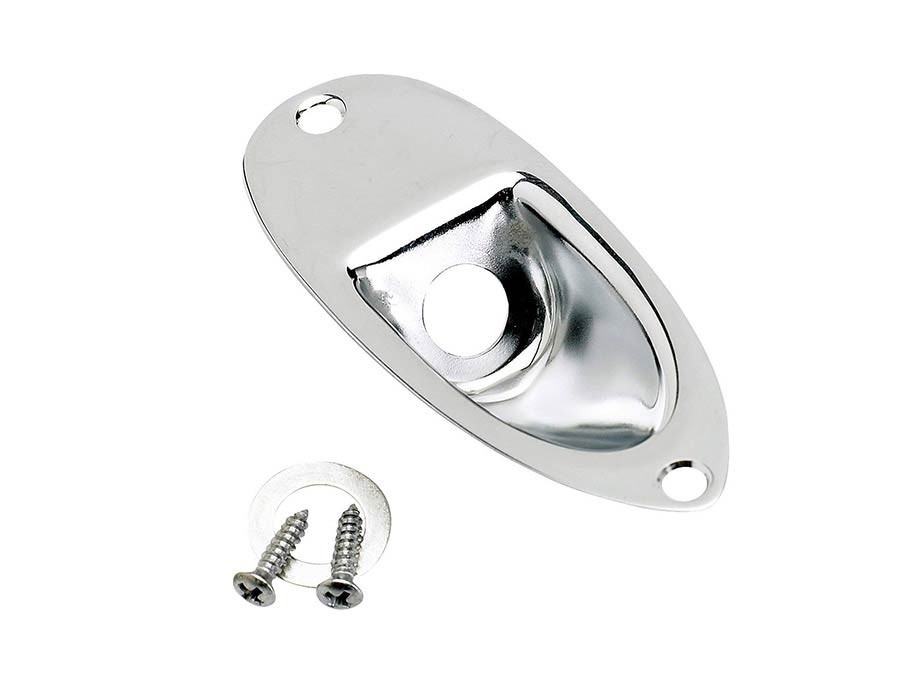 Fender Stratocaster Recessed jack Plate - 1