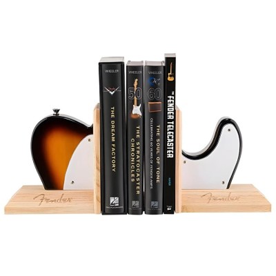 Fender - Fender Telecaster Sunburst Gövde Kitap-CD Tutacağı (Body Bookends)