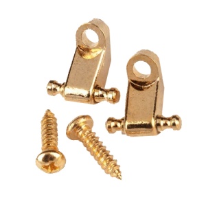 Fender USA Standard Gold String Guide & Tel Tutacağı - 1