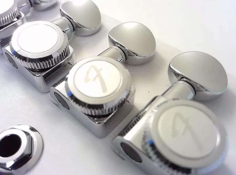 Fender Vintage Chrome Locking Guitar Tuners - 2