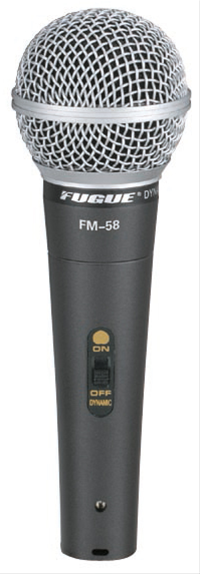 Fugue FM-58 Mikrofon Kablolu Dinamik Tek Yönlü 600 OHM - 1