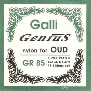 Galli GR-85 Siyah Naylon Ud Teli - 1